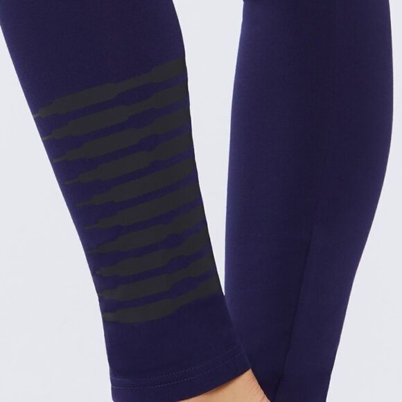 NWT- FENTY-The Savage X Jersey Legging high-waisted, Navy- size small - Picture 3 of 13